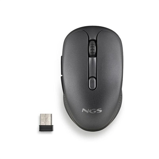 Ratón Inalámbrico NGS EVO RUST Negro 1600 dpi
