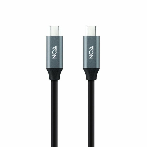 USB-C Cable NANOCABLE 10.01.4301 Black 1 m (1 Unit)