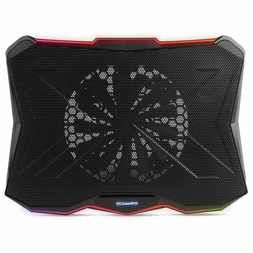 Refrigerador Portátil Nox-Xtreme NXHUMMERPROSTAND LED RGB Negro
