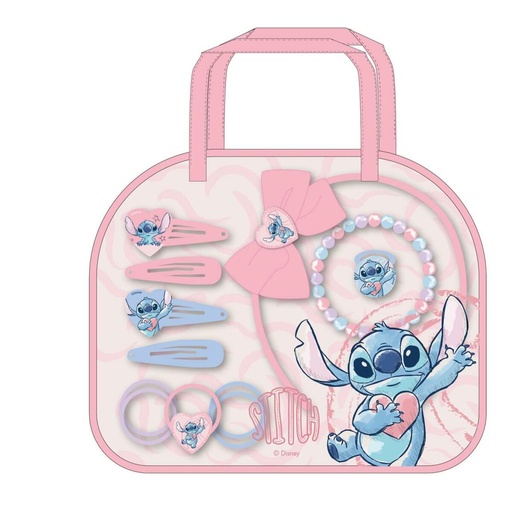 Bolsa Nevera Stitch Rosa Multicomposición