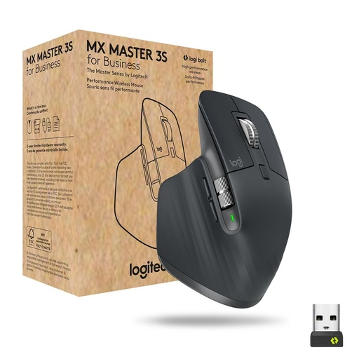 Ratón Inalámbrico Logitech MX Master 3s Grafito 8000 dpi