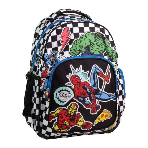 Mochila Escolar The Avengers Negro 34 x 5,5 x 44 cm