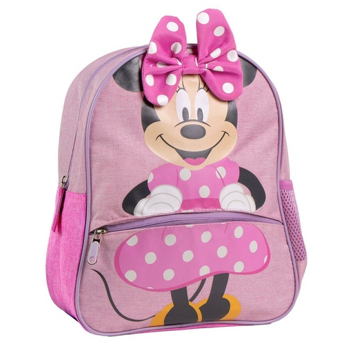 Mochila Escolar Minnie Mouse Rosa 26 x 3 x 32 cm