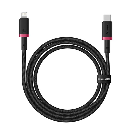 USB-C to Lightning Cable Baseus P10377800U01-01 Black Red 1 m