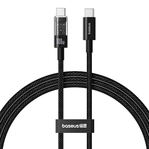 USB-C to USB-C Cable Baseus P10373000111-00 Black 1 m