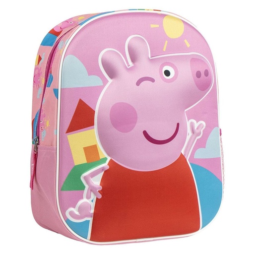 School Bag Peppa Pig Pink 25 x 31 x 10 cm