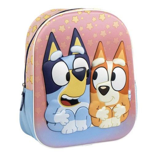 School Bag Bluey Pink 25 x 31 x 10 cm