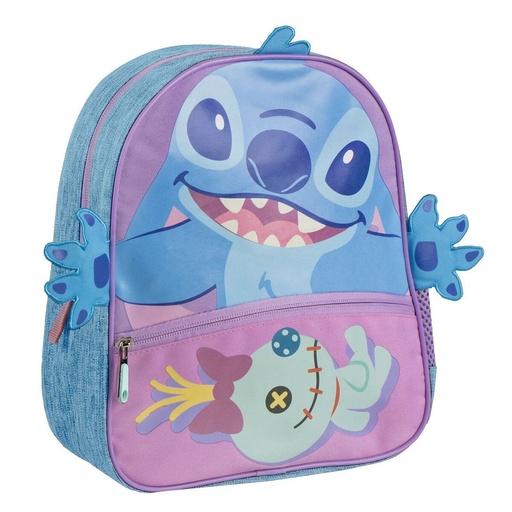 School Bag Stitch Blue 25 X 30 X 5 CM