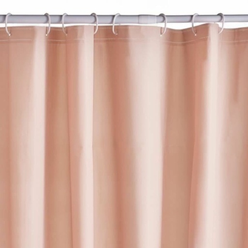 Cortina de Ducha TODAY Rosa Rose PEVA 180 x 200 cm (12 Unidades)