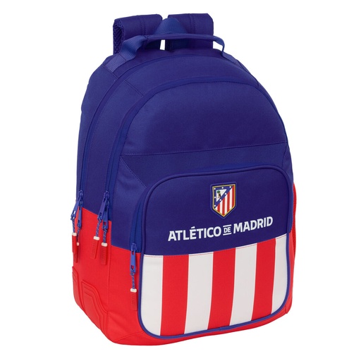 School Bag Atlético Madrid Blue White Red 32 x 42 x 15 cm