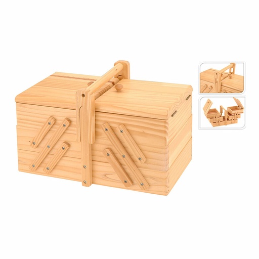 Sewing kit Excellent Houseware 784610430 30 x 17,5 x 19 cm