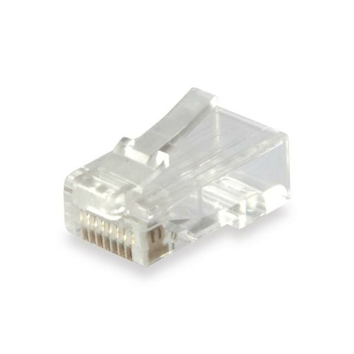 Conector RJ45 Categoría 6 UTP Equip 121144 Transparente 100 Unidades