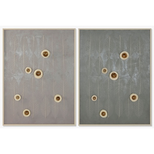 Canvas Home ESPRIT polystyrene Canvas 90 x 3,5 x 120 cm