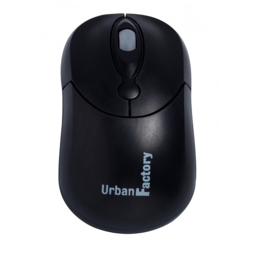 Ratón Urban Factory BCM01UF Negro 800 dpi