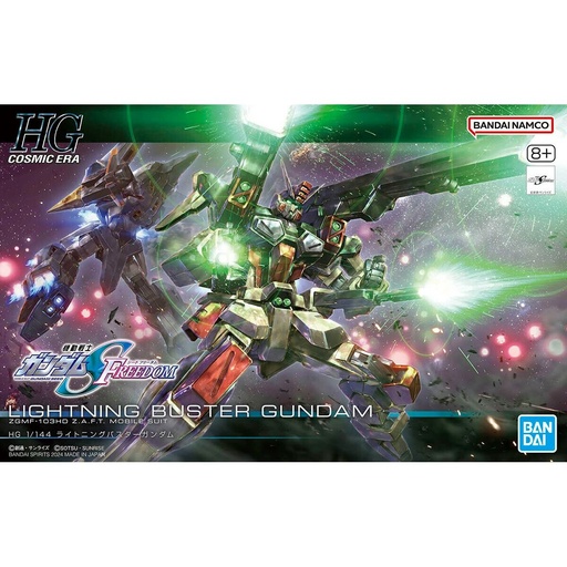 Collectable Figures Bandai HGCE 1/144 LIGHTNING BUSTER GUNDAM Plastic Animation and anime (Japanese animation)