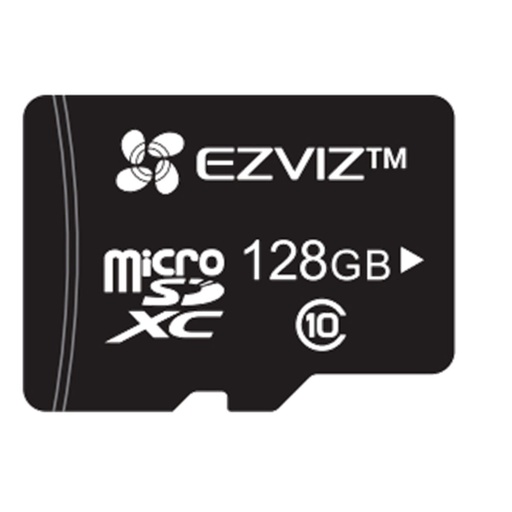Micro SD Memory Card with Adaptor Ezviz CS-CMT-CARDT128G-D 128 GB