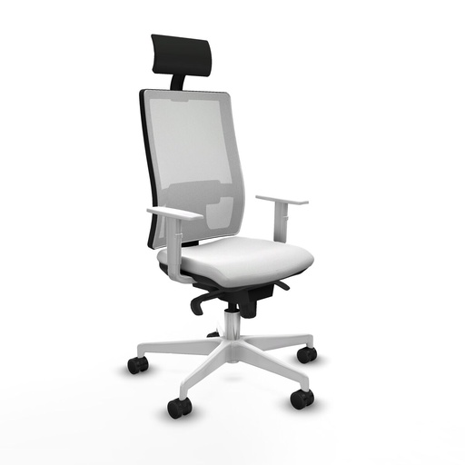 Silla de Oficina Piqueras y Crespo 4B026N1 Blanco