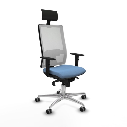 Silla de Oficina Piqueras y Crespo 1D086G1 Azul cielo