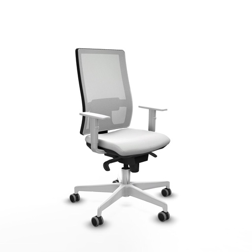 Silla de Oficina Piqueras y Crespo 4B026G0 Blanco