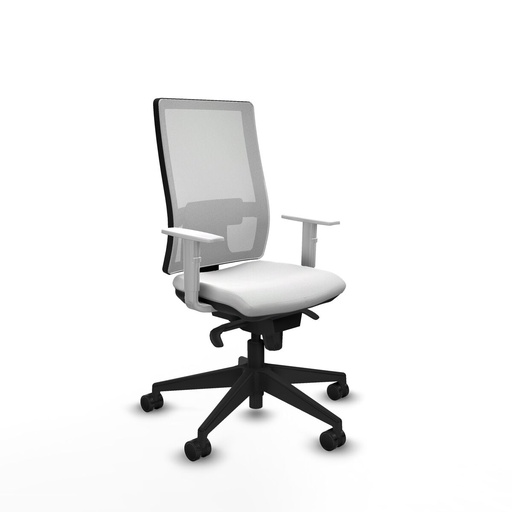 Silla de Oficina Piqueras y Crespo 4B066N0 Blanco