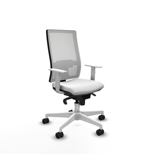 Silla de Oficina Piqueras y Crespo 4B026N0 Blanco