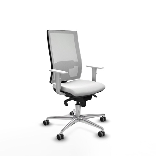 Silla de Oficina Piqueras y Crespo 4B086G0 Blanco