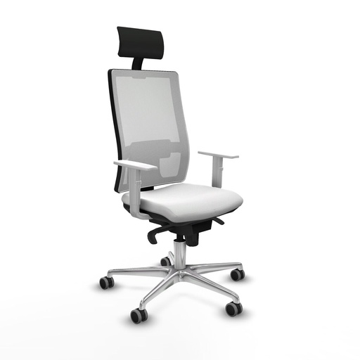 Silla de Oficina Piqueras y Crespo 4B086G1 Blanco