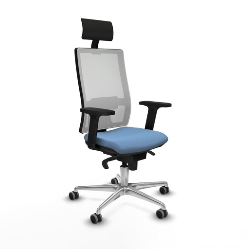 Silla de Oficina Piqueras y Crespo 2D086G1 Azul cielo