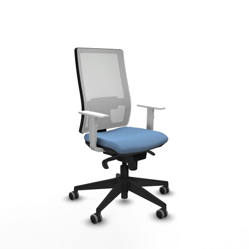 Silla de Oficina Piqueras y Crespo 4B066G0 Azul cielo