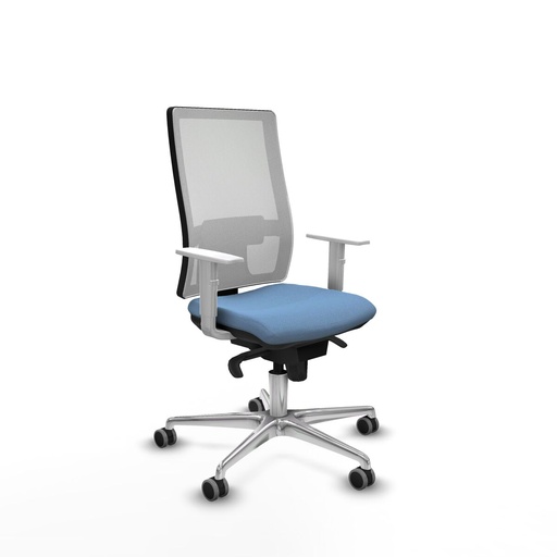 Silla de Oficina Piqueras y Crespo 4B086G0 Azul cielo