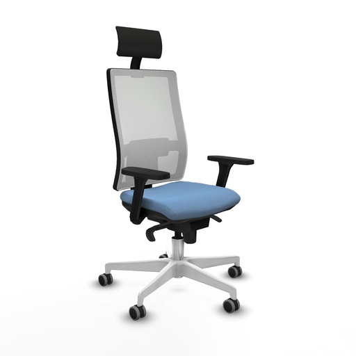Silla de Oficina Piqueras y Crespo 3D026G1 Azul cielo