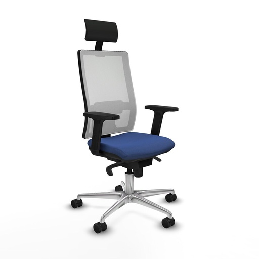Silla de Oficina Piqueras y Crespo 2D086N1 Azul marino