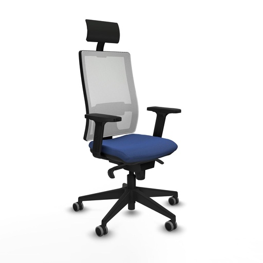 Silla de Oficina Piqueras y Crespo 2D066G1 Azul marino
