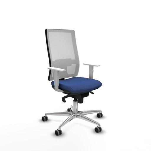 Silla de Oficina Piqueras y Crespo 4B086G0 Azul marino