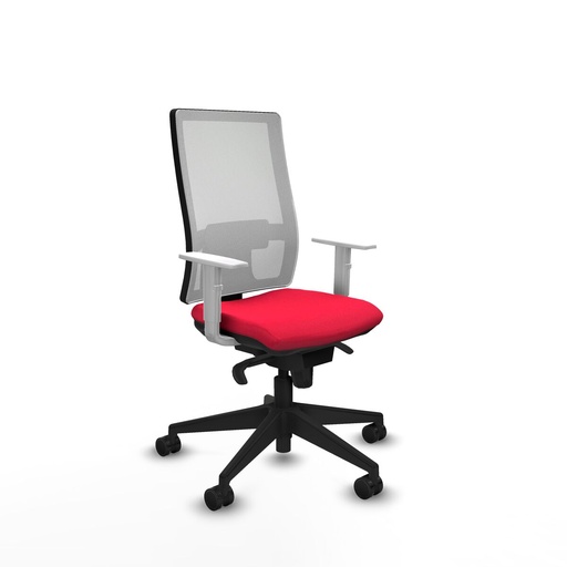Silla de Oficina Piqueras y Crespo 4B066N0 Rojo