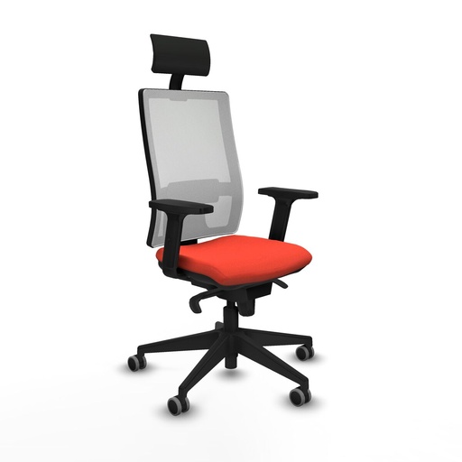 Office Chair Piqueras y Crespo 2D066G1 Dark Orange
