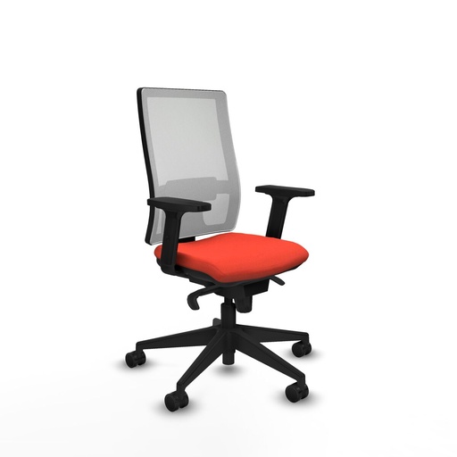 Silla de Oficina Piqueras y Crespo 2D066N0 Naranja Oscuro