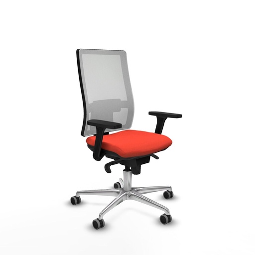 Silla de Oficina Piqueras y Crespo 3D086G0 Naranja Oscuro