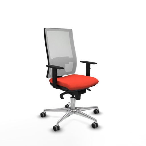 Silla de Oficina Piqueras y Crespo 1D086G0 Naranja Oscuro