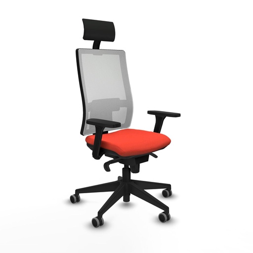 Office Chair Piqueras y Crespo 3D066G1 Dark Orange