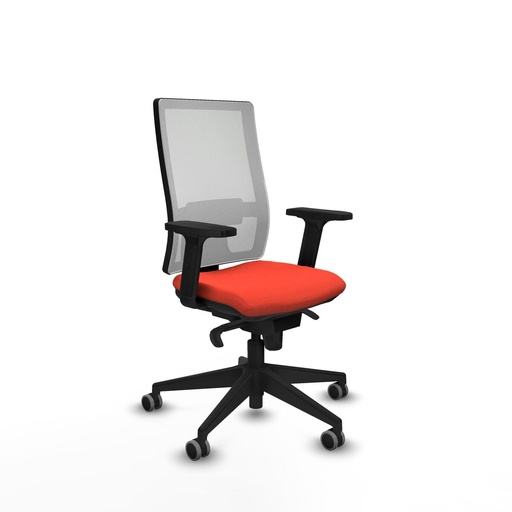 Office Chair Piqueras y Crespo 2D066G0 Dark Orange