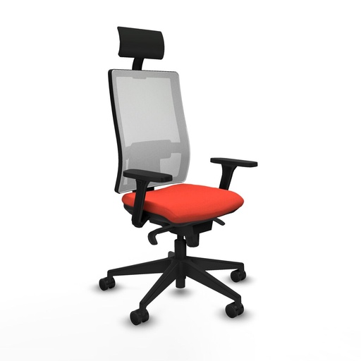 Office Chair Piqueras y Crespo 3D066N1 Dark Orange