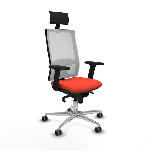 Office Chair Piqueras y Crespo 2D086G1 Dark Orange