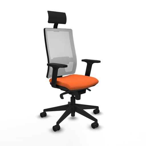Office Chair Piqueras y Crespo 2D066N1 Orange
