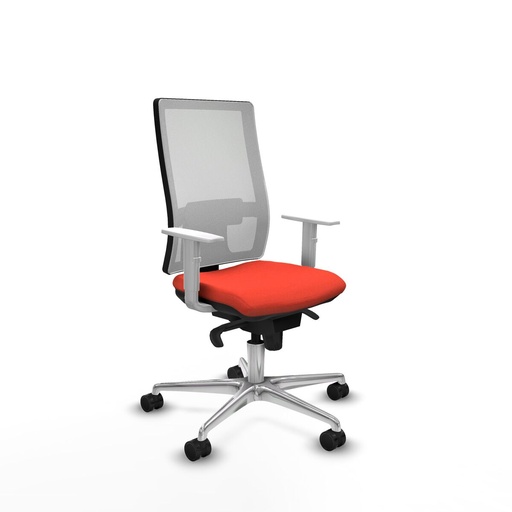 Silla de Oficina Piqueras y Crespo 4B086N0 Naranja Oscuro