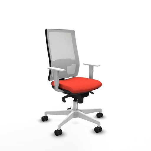 Silla de Oficina Piqueras y Crespo 4B026N0 Naranja Oscuro