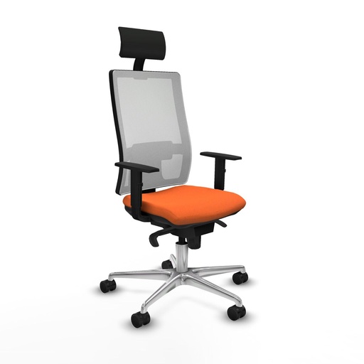 Silla de Oficina Piqueras y Crespo 1D086N1 Naranja