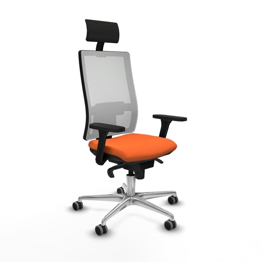 Silla de Oficina Piqueras y Crespo 3D086G1 Naranja