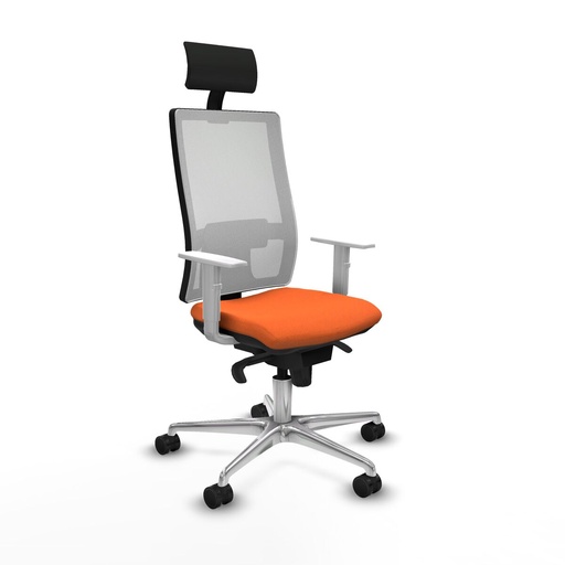 Silla de Oficina Piqueras y Crespo 4B086N1 Naranja