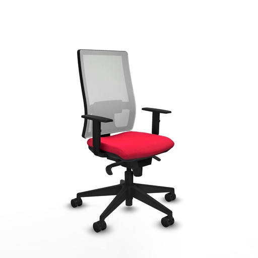 Silla de Oficina Piqueras y Crespo 1D066N0 Rojo